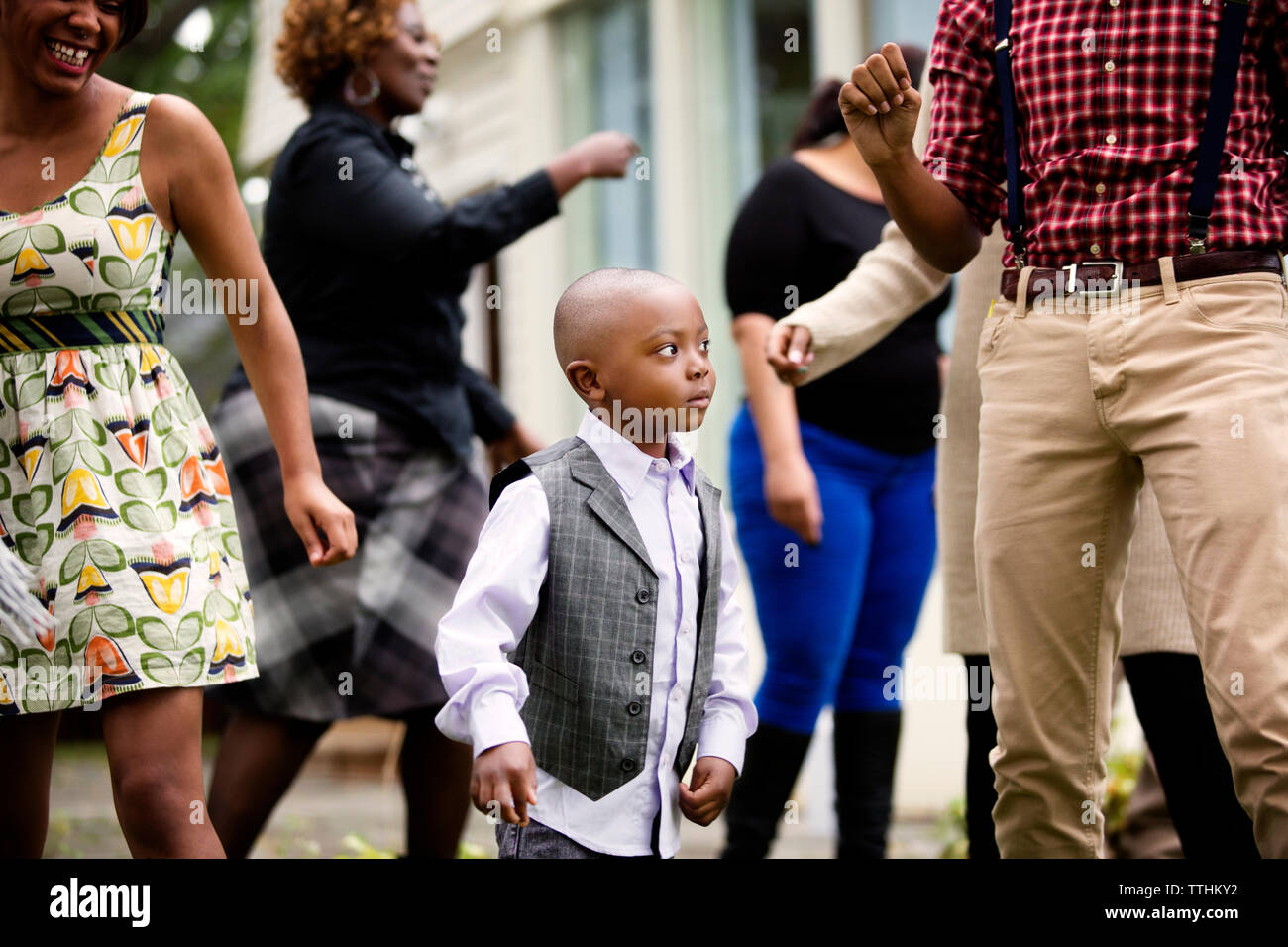 African boy dancing hi-res stock photography and images - Alamy