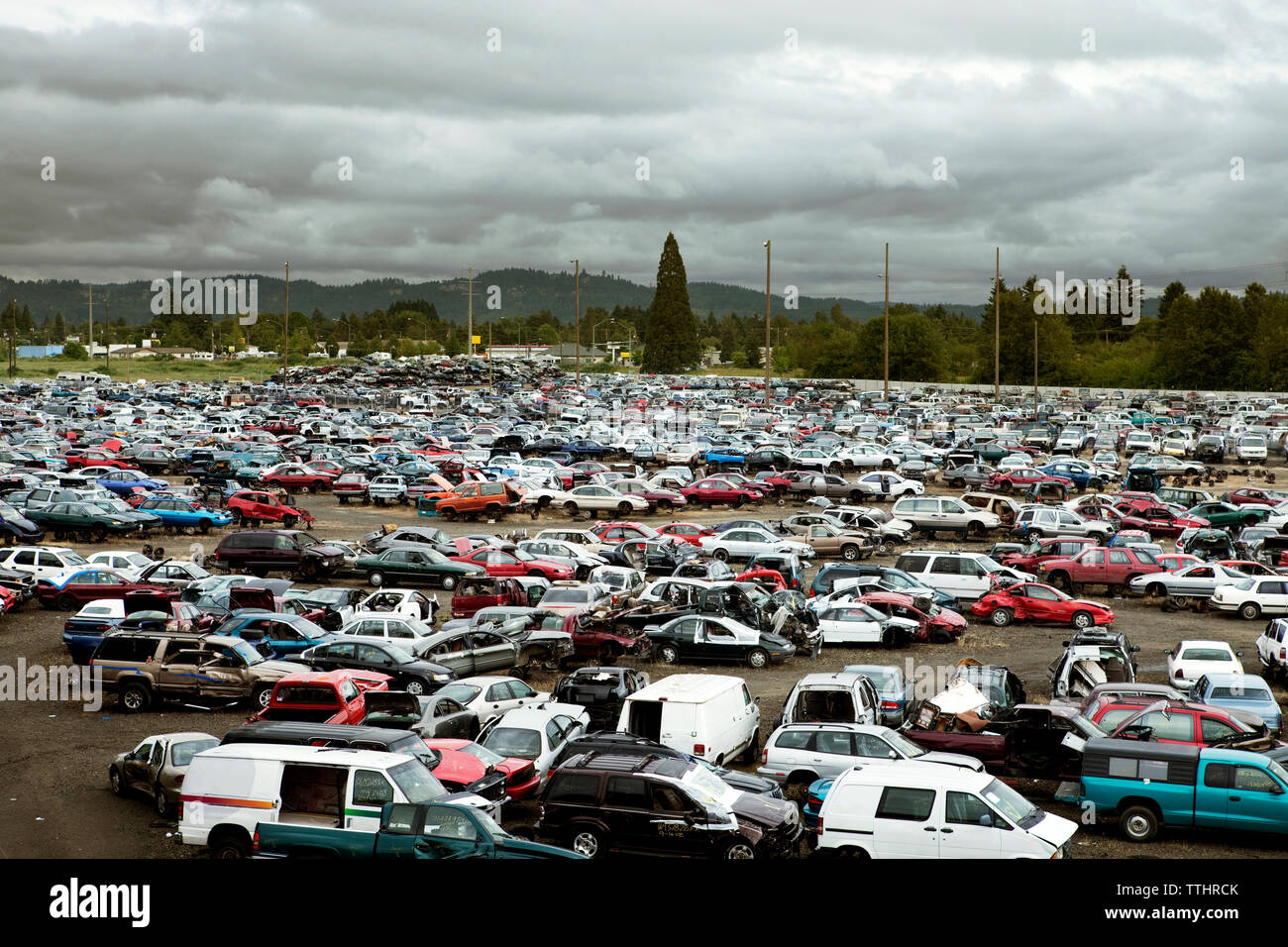 Junkyard Cars High Resolution Stock Photography and Images - Alamy