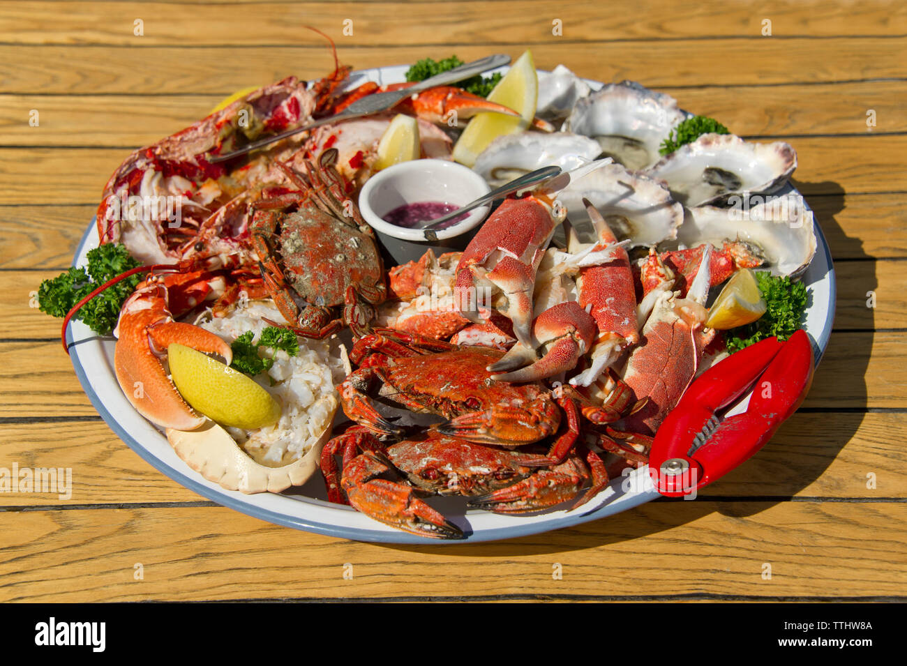 Seafood platter hires stock photography and images Alamy