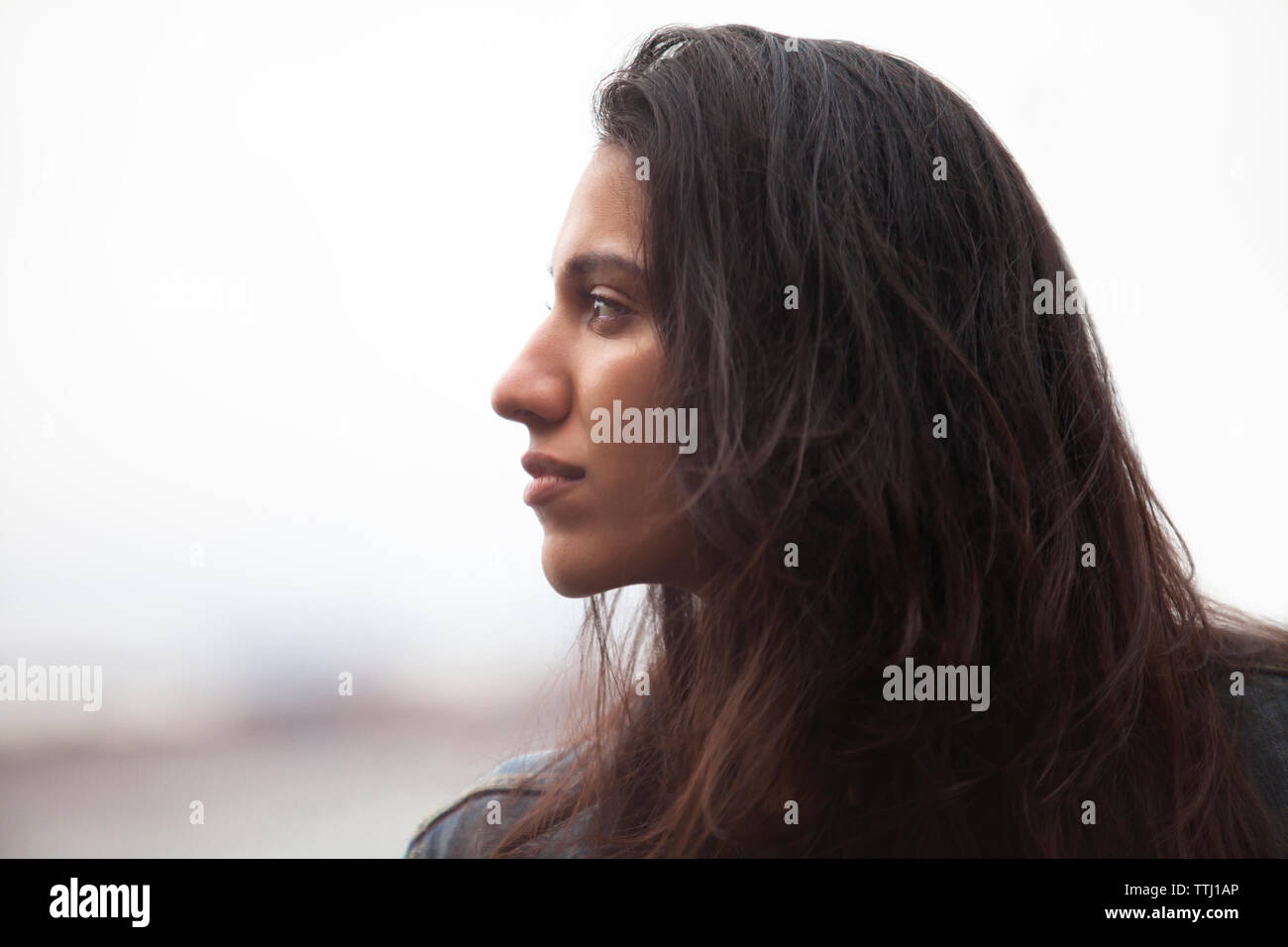 Woman long hair hi-res stock photography and images - Alamy