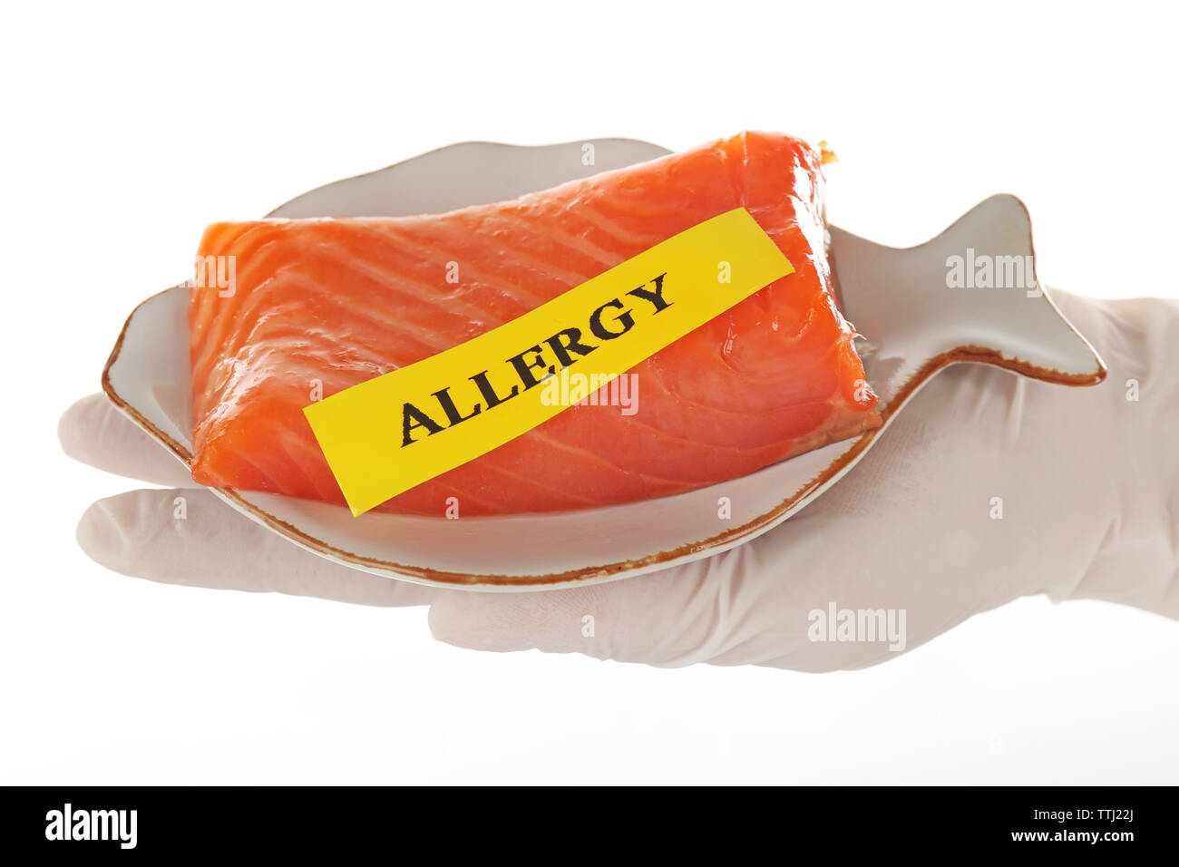 Red Rubber Fish Isolated On White Background File Contains Clipping Path Stock Photo Alamy