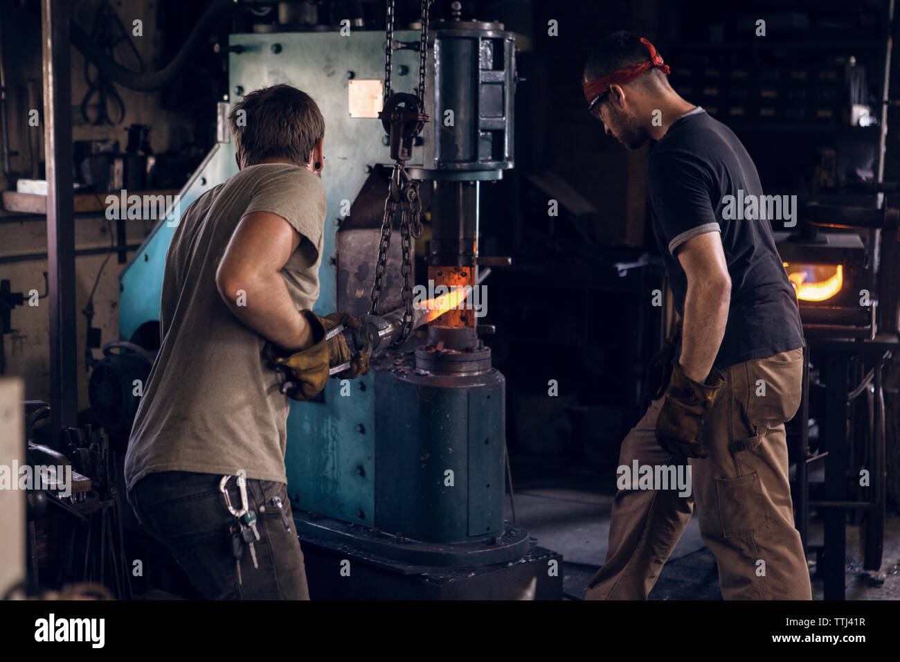 Forging machinery hi-res stock photography and images - Alamy