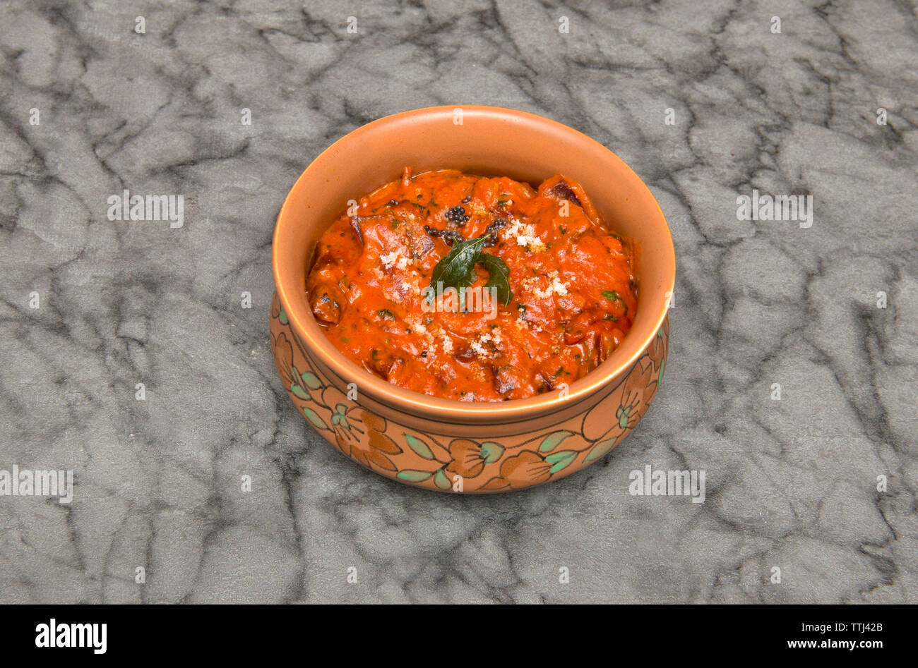 Indian food, Beetroot Poriyal Stock Photo