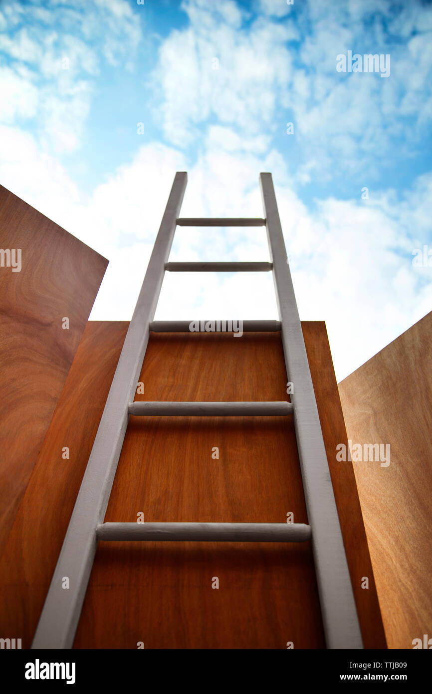 Ladder Photo Wood Ladder High Resolution Stock Photography and Images - Alamy