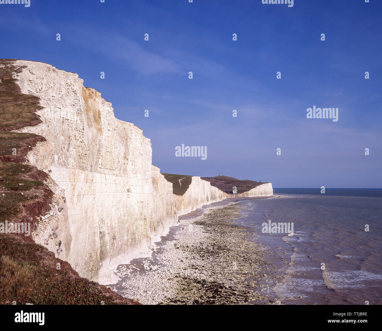 White Chalk Cliffs Seven Sisters Country Park Seaford East Sus white-chalk-cliffs-seven-sisters-country-park-seaford-east-sus