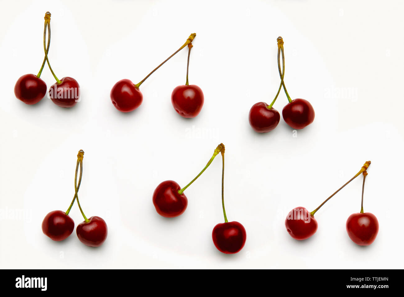 Close up of cherries Stock Photo