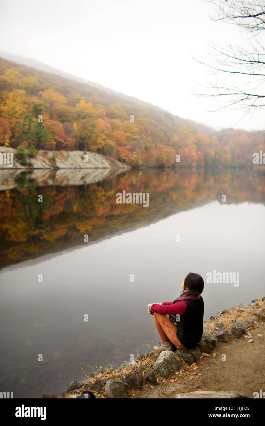 Indian woman sitting rear view hi-res stock photography and images - Alamy