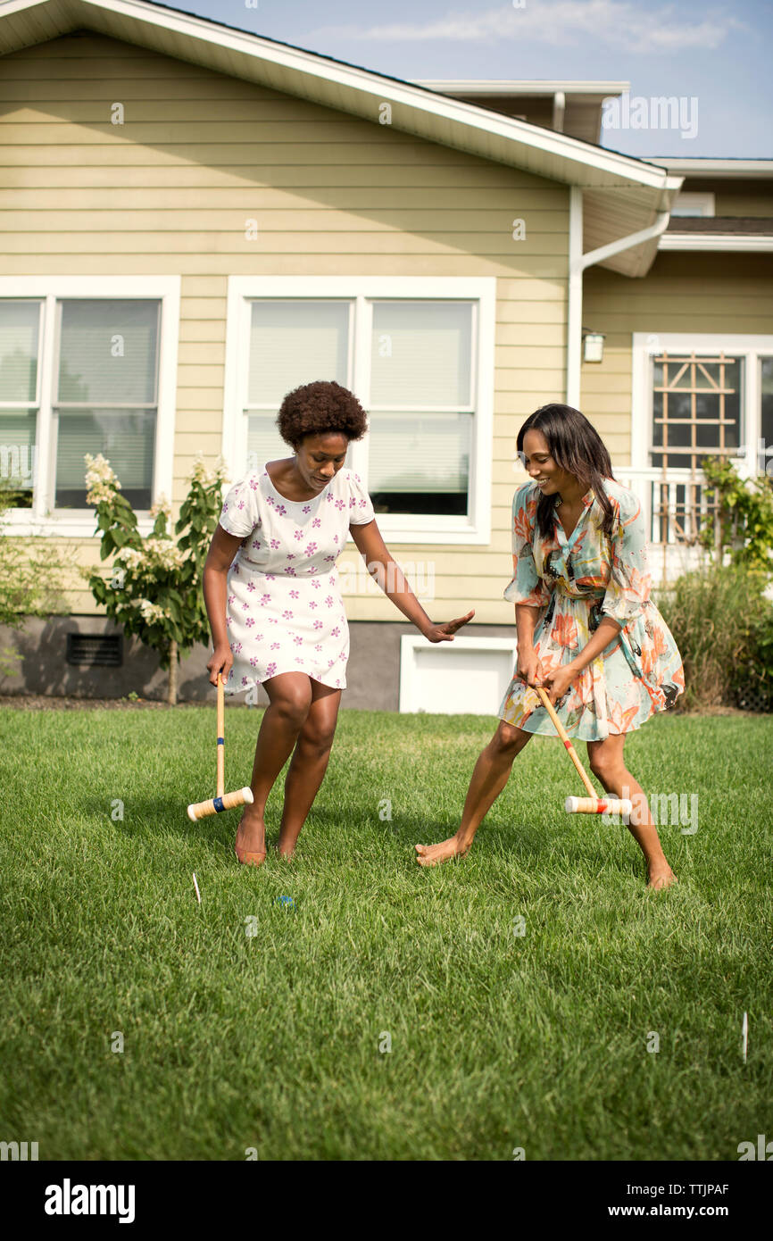 Croquet Field High Resolution Stock Photography and Images - Alamy