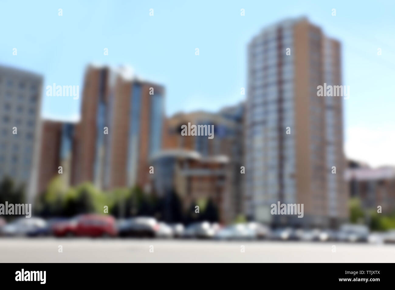 Unfocused street view hi-res stock photography and images - Alamy