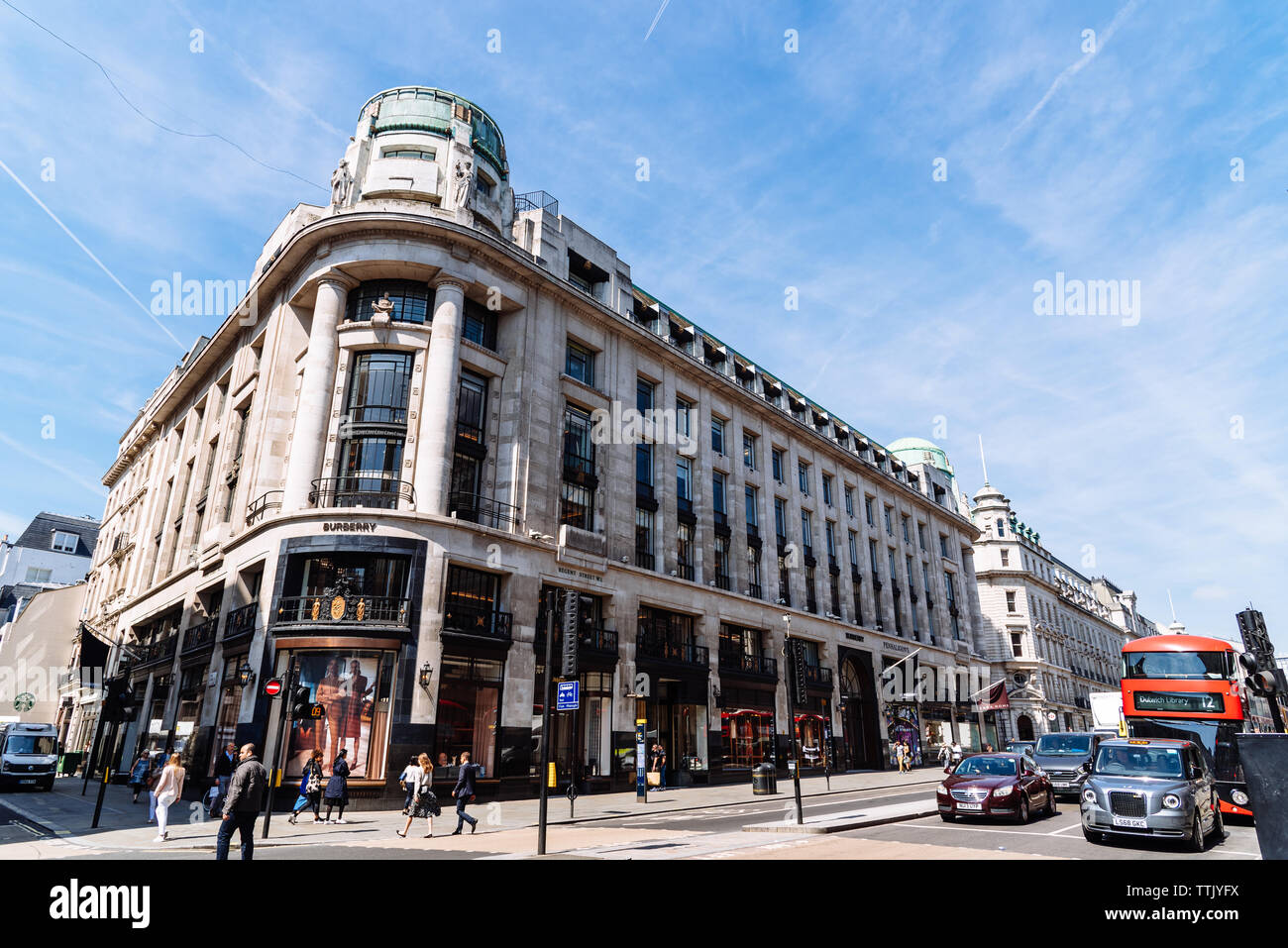 Burberry london regent street hi res stock photography and images Alamy