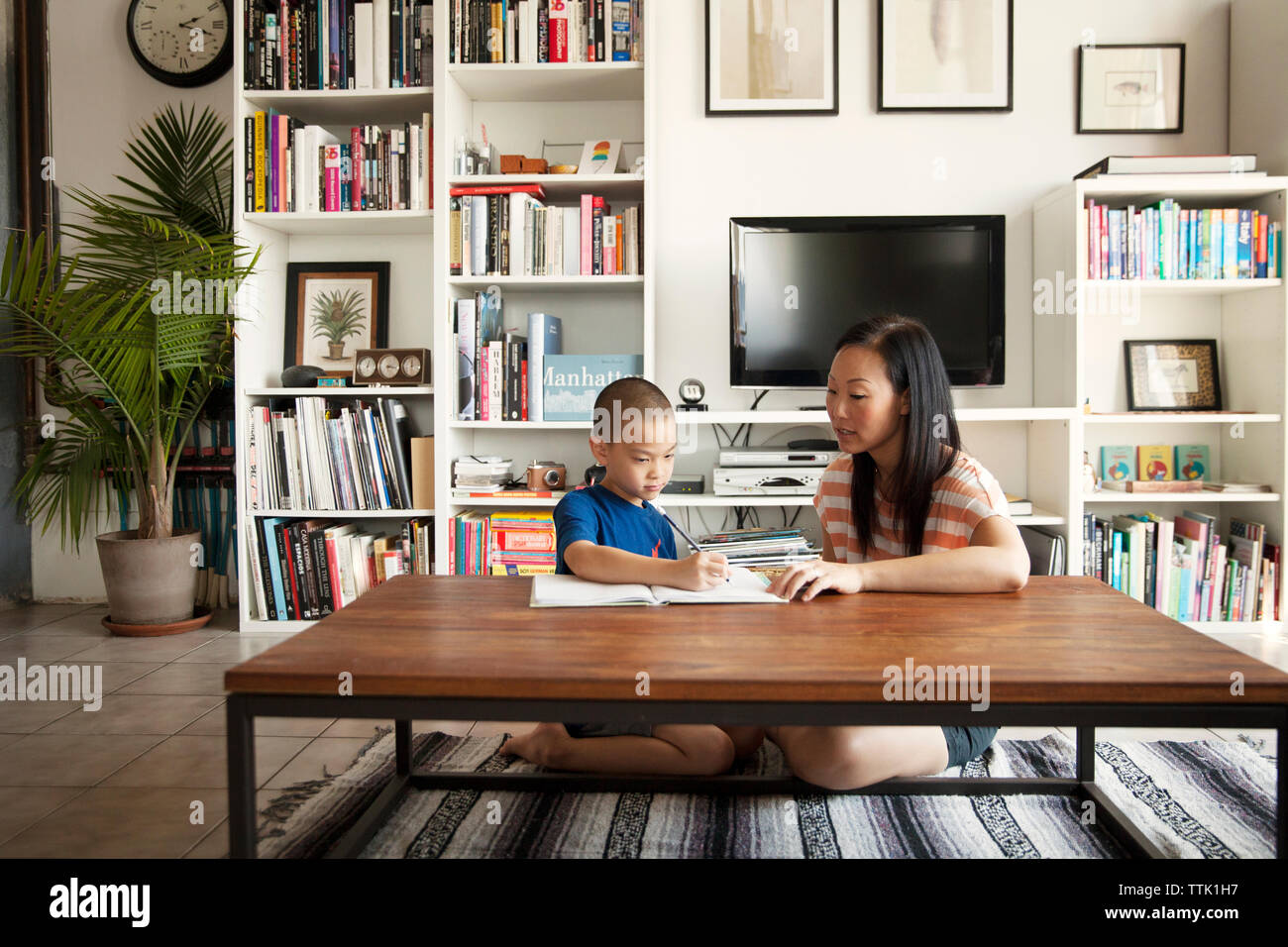 Homework Tv High Resolution Stock Photography and Images - Alamy