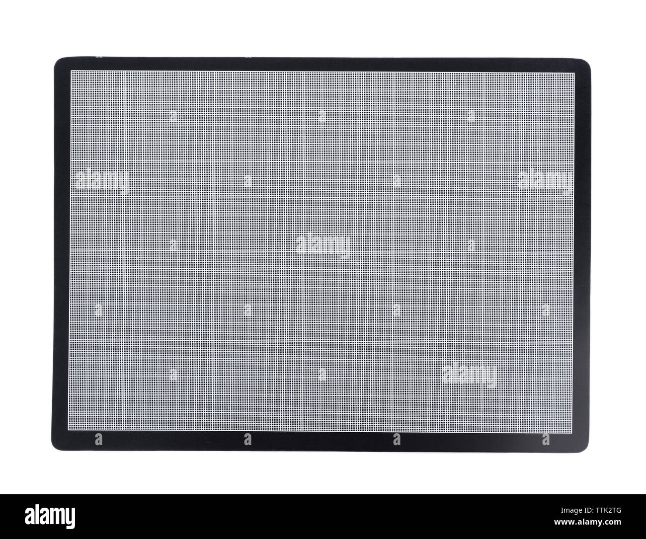 black Cutting mat isolated on white background Stock Photo
