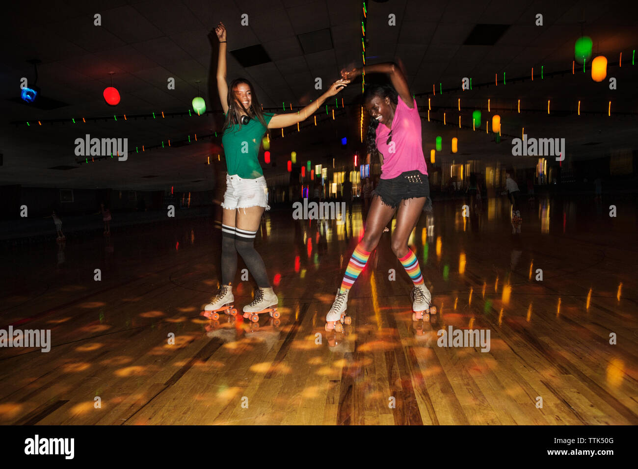 Roller skating hires stock photography and images Alamy