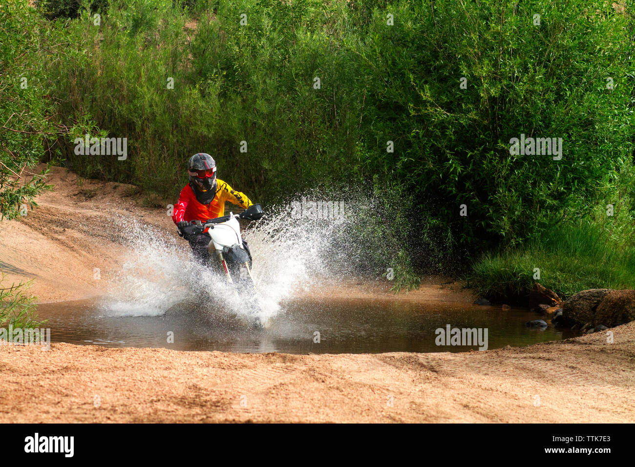 Man puddle water hi-res stock photography and images - Alamy