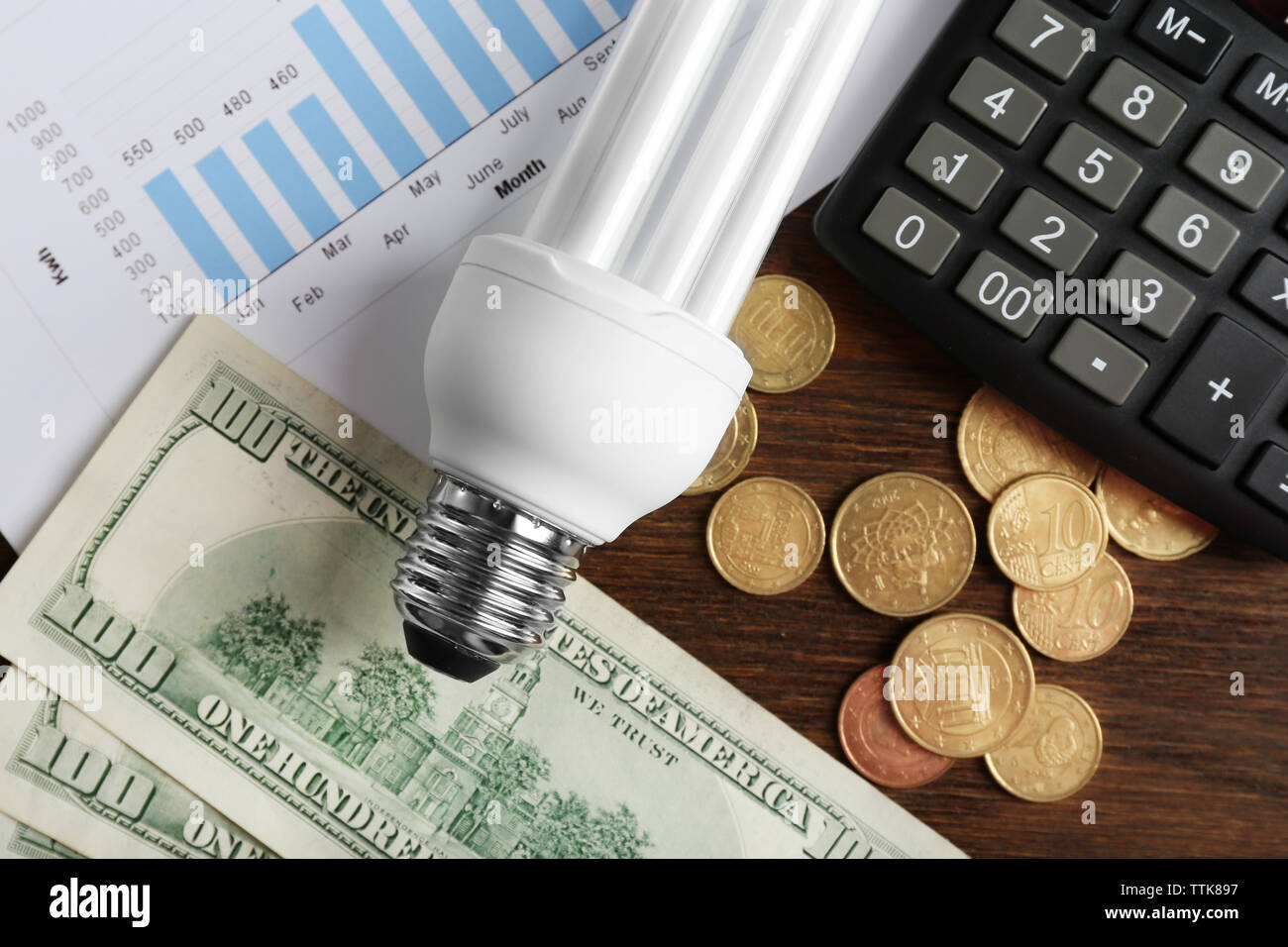 Lightbulb Wattage Chart Hi-res Stock Photography And Images - Alamy