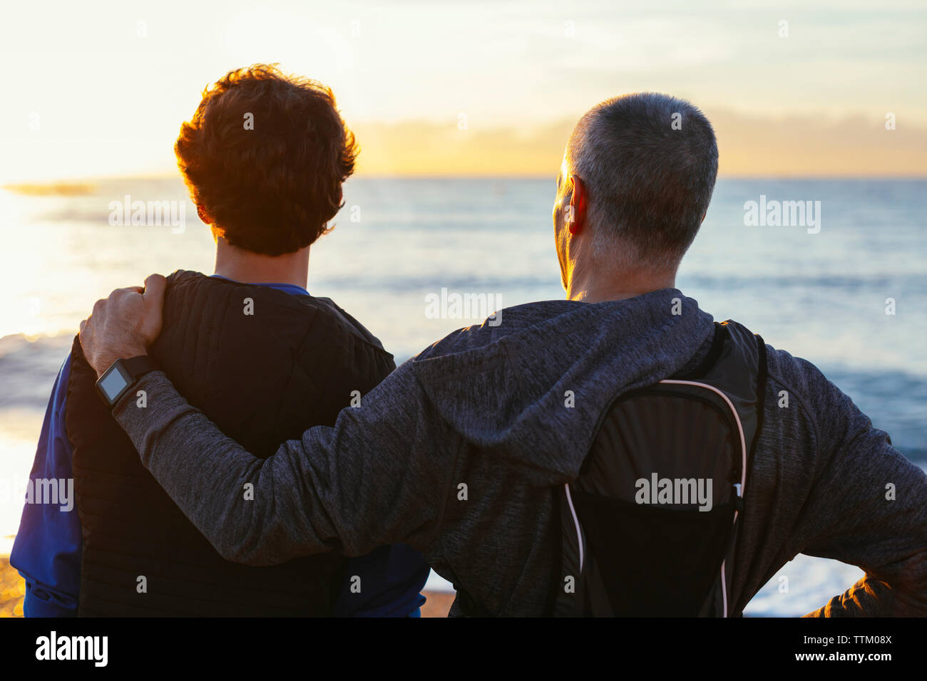 Father son view hi-res stock photography and images - Alamy