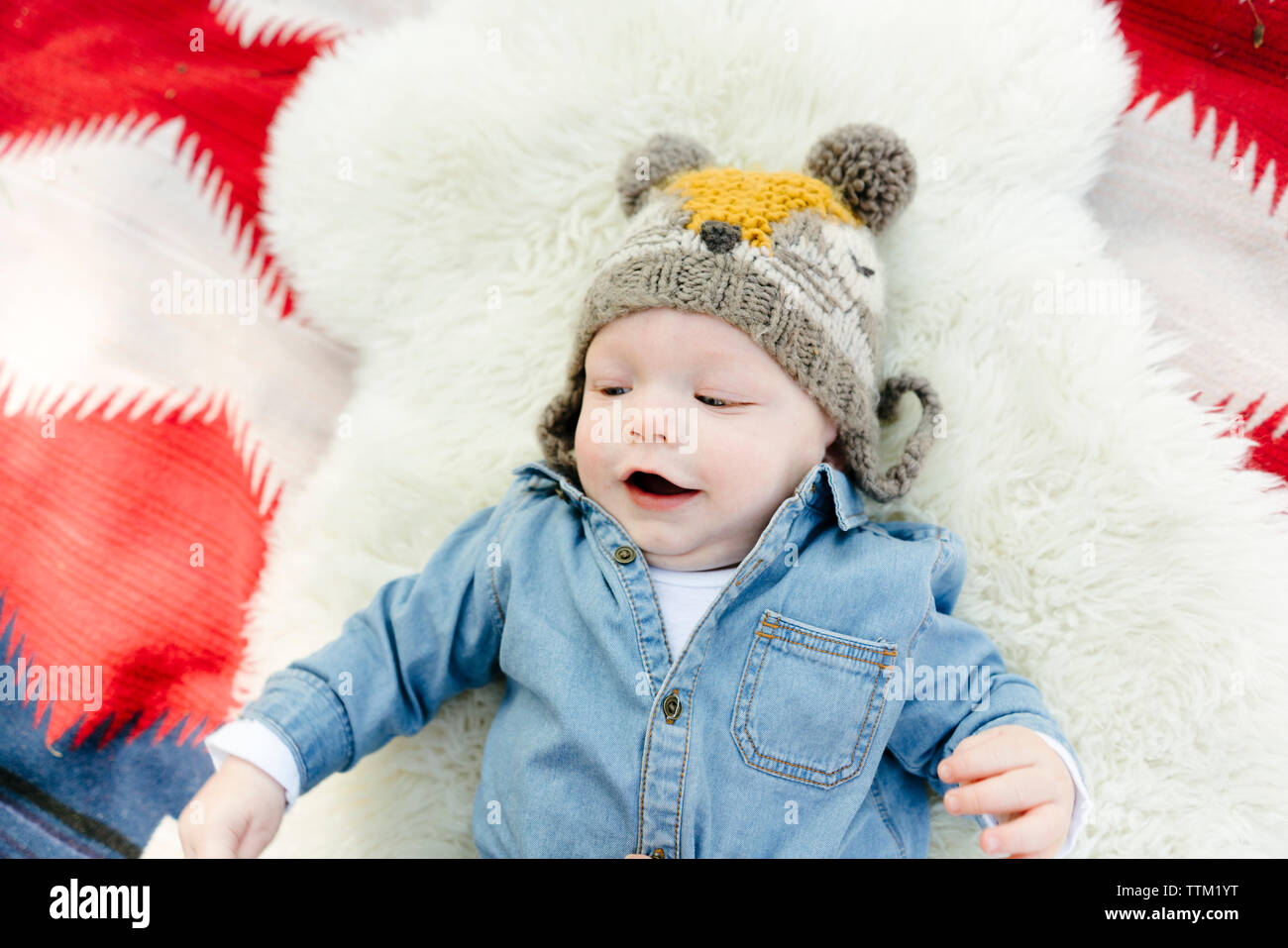 baby boy stocking cap