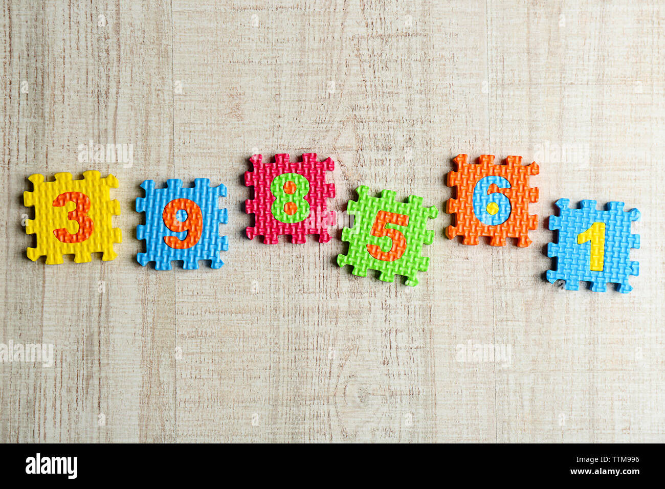 Threadable Numbers Numbers color pattern hi-res stock photography and images - Alamy