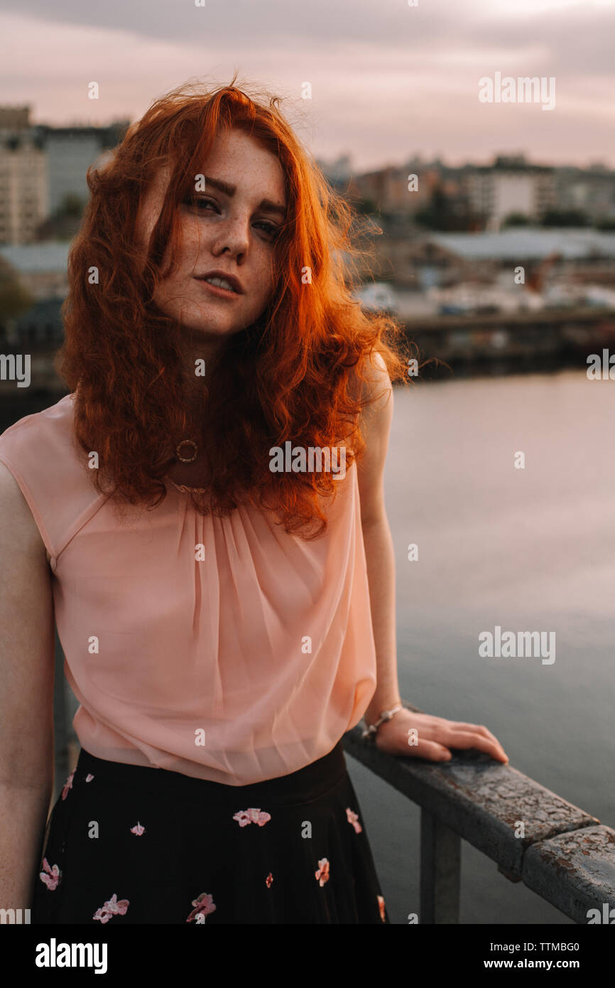 redhead amateur female named august