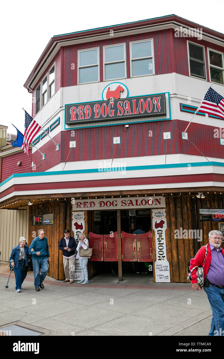 Juneau alaska red dog saloon hi-res stock photography and images