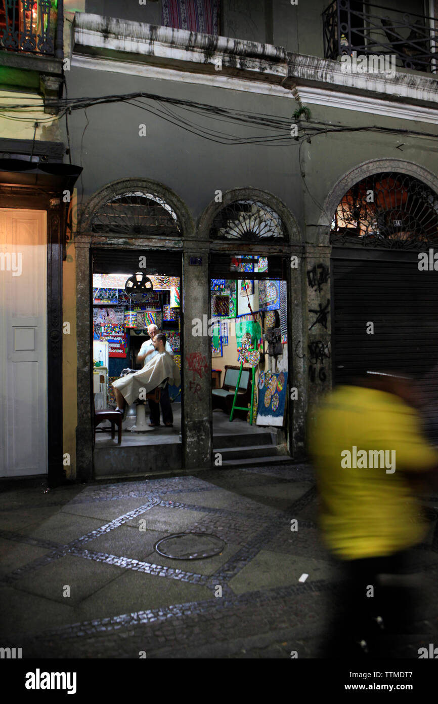 Brazilian barber shop hi-res stock photography and images - Alamy