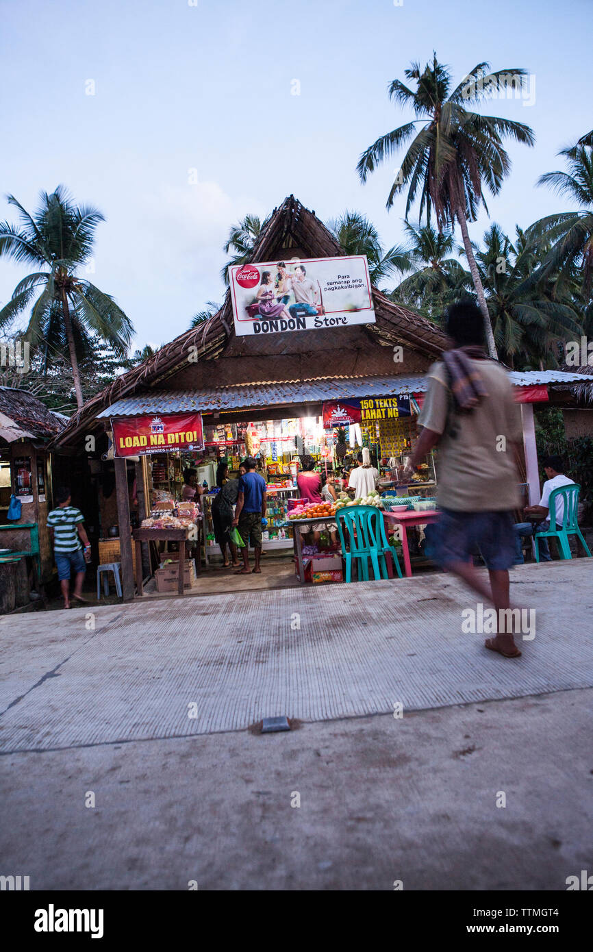 PHILIPPINES, Palawan, Sabang, DonDon is a local market in the town of