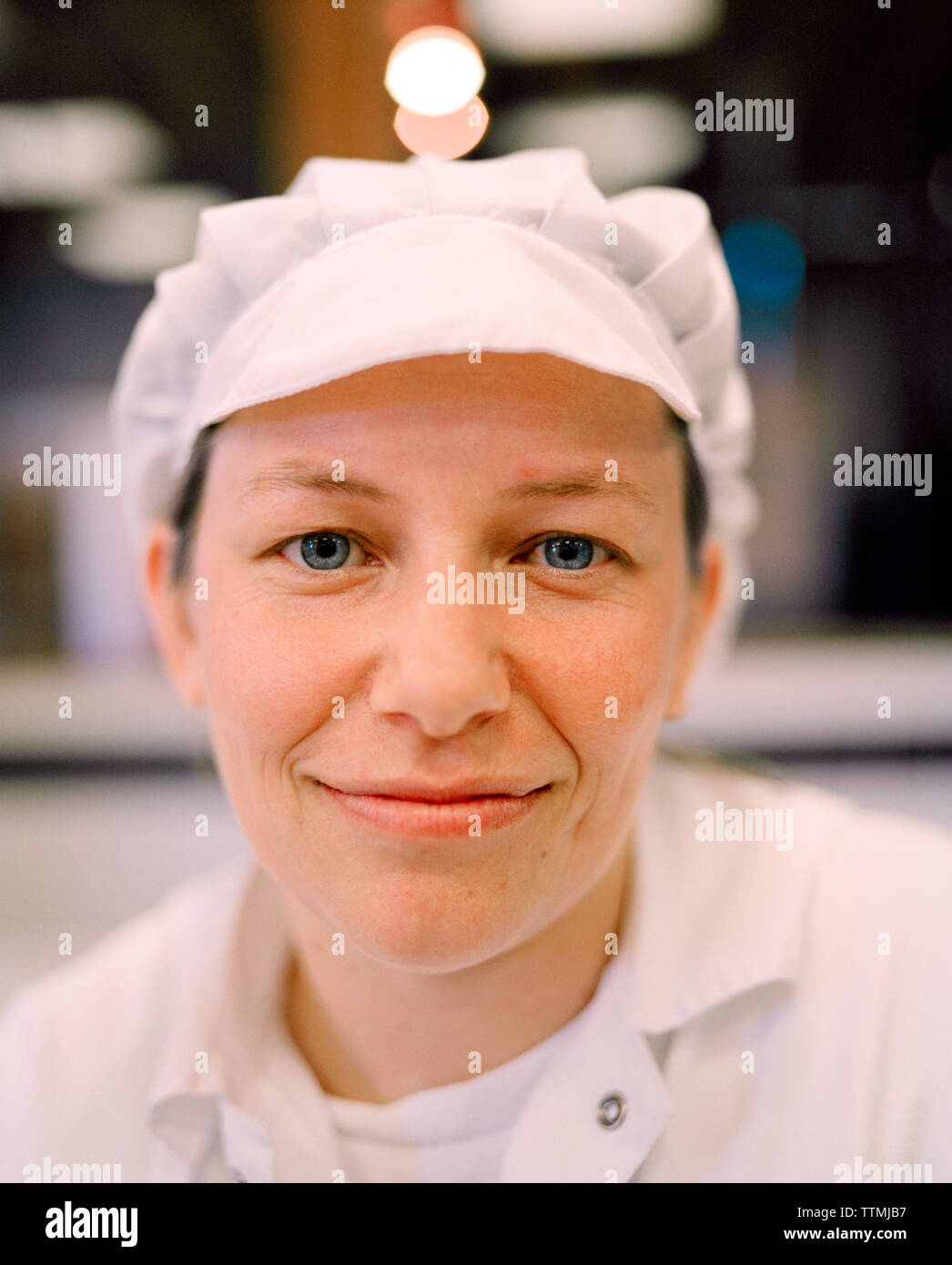 USA, California, Point Reyes Station, portrait of a Cheesemaker at the