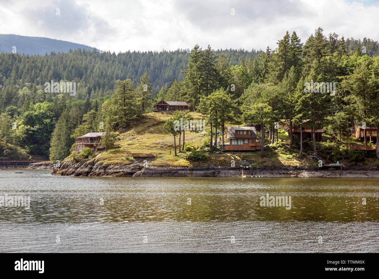 CANADA, Vancouver, British Columbia, Port Graves, Gambier Island in the