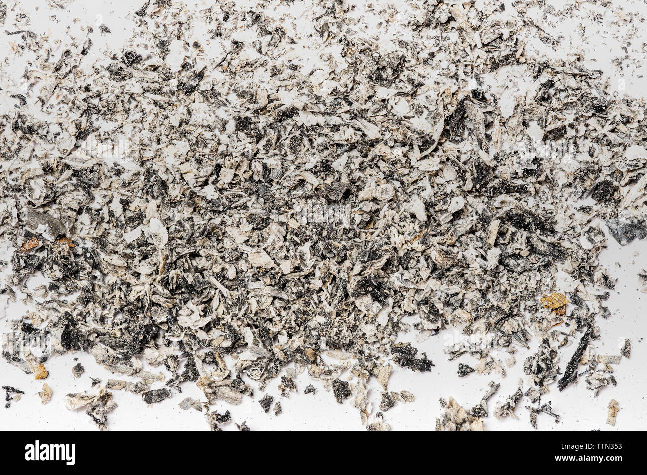 cigarette ash texture