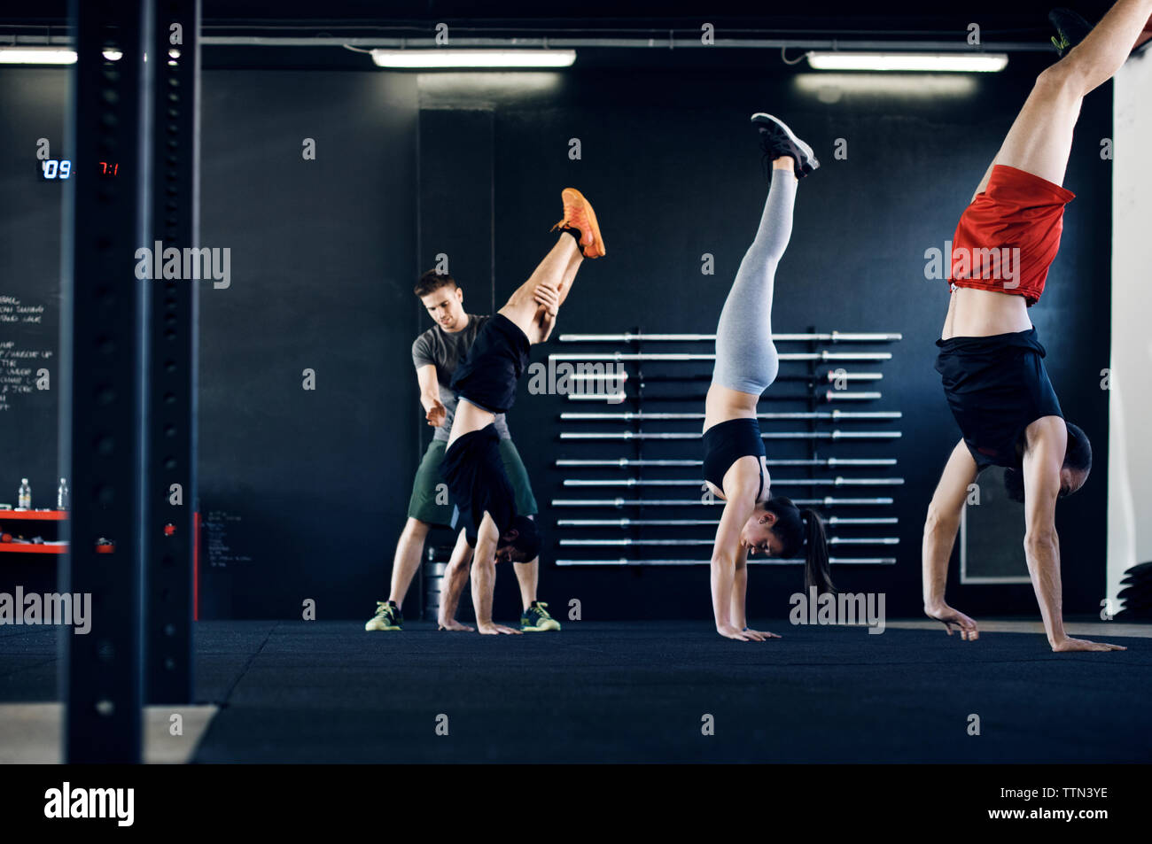 Man doing handstands hi-res stock photography and images - Alamy