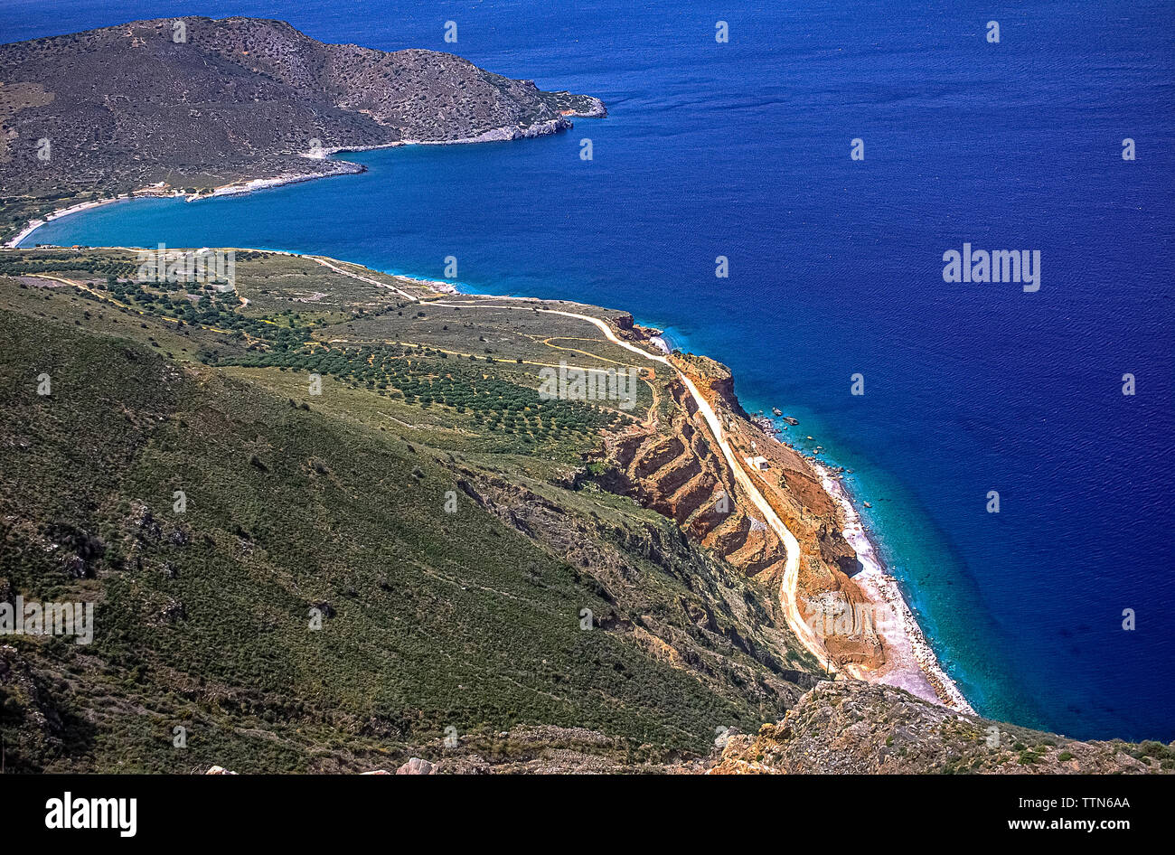 Grece Crete North East Coast Platanos Stock Photo Alamy Grece Crete North East Coast Platanos Stock Photo Alamy