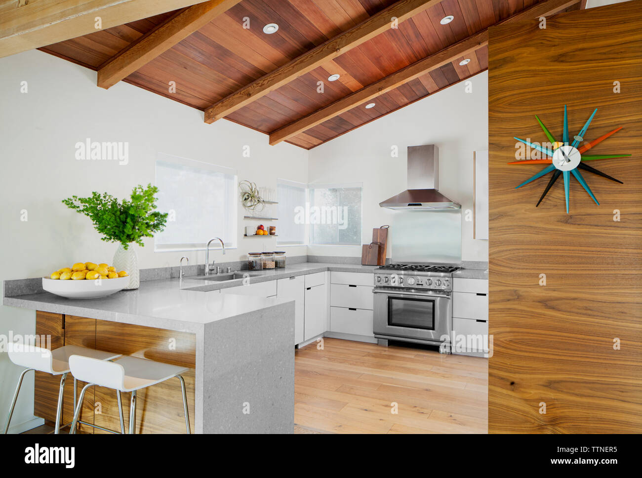 Interior of kitchen Stock Photo