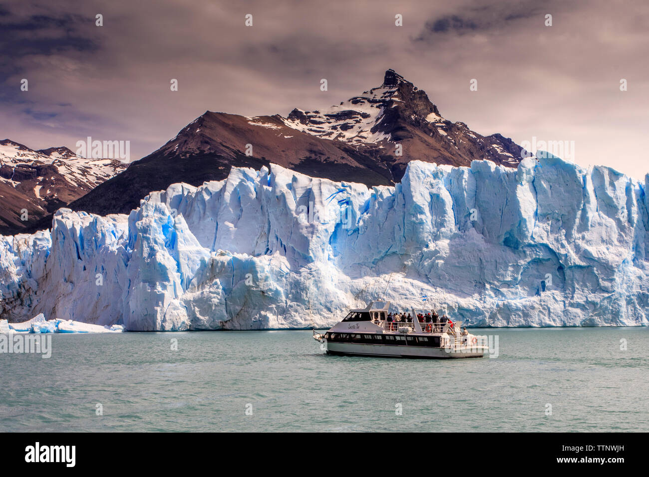 Perito Moreno Glacier, Patagonia, Argentina Stock Photo