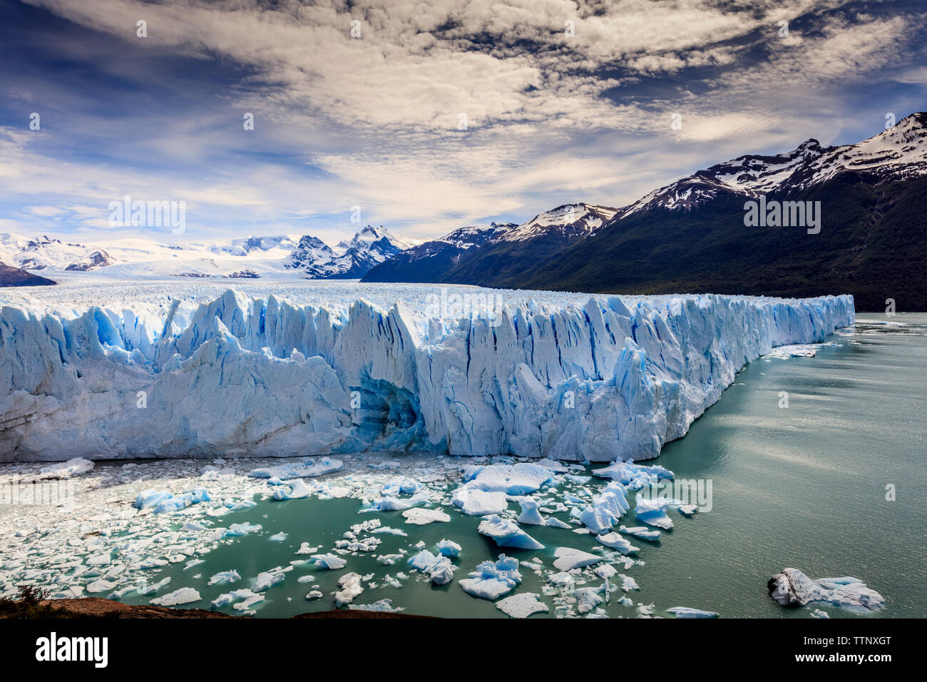 Perito Moreno Glacier, Patagonia, Argentina Stock Photo