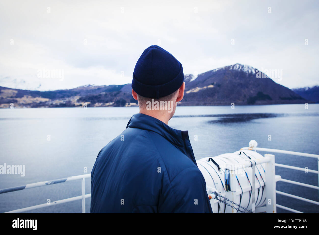 Man standing boat hi-res stock photography and images - Alamy