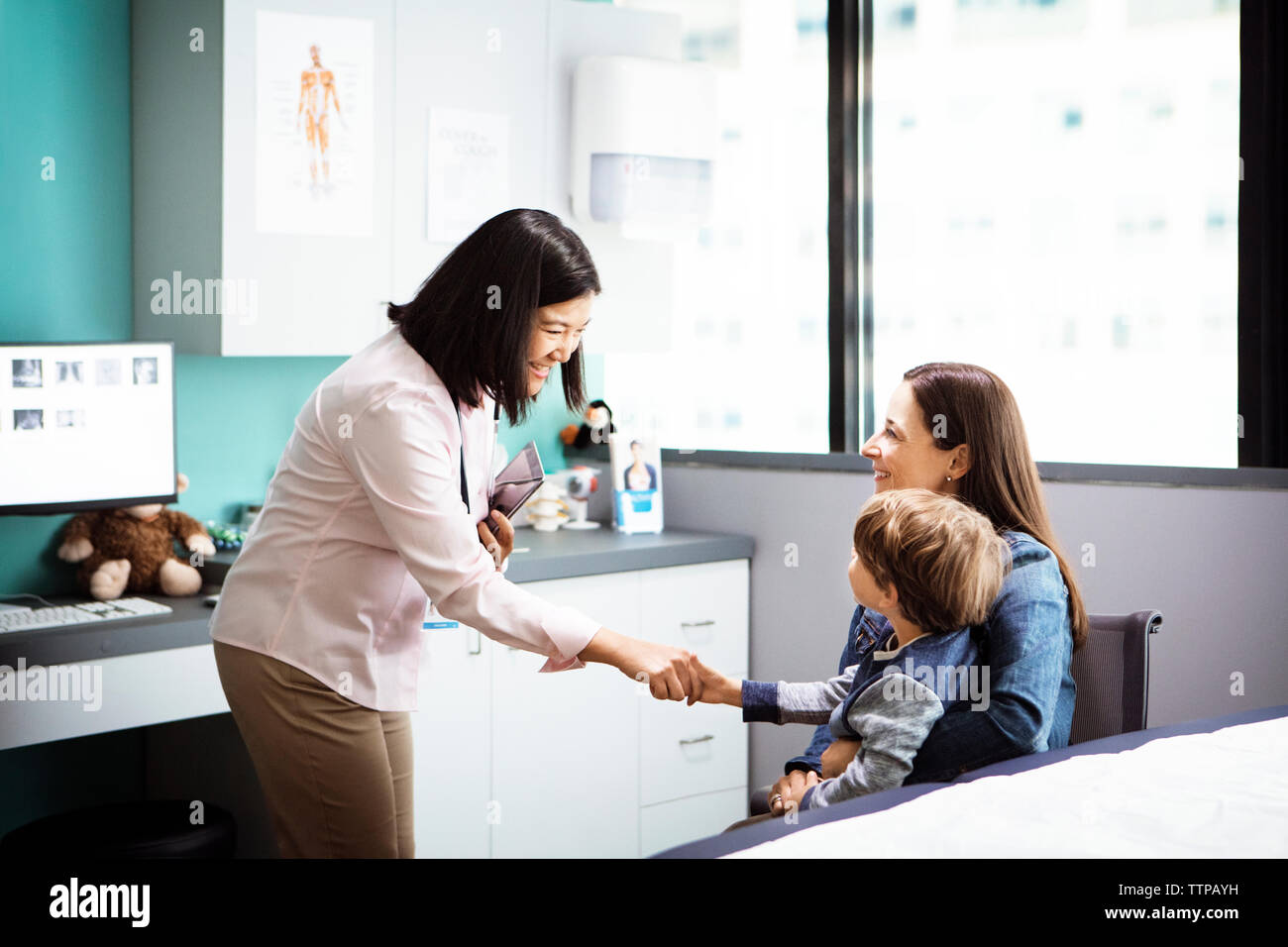 Mature mother and son doctor hi-res stock photography and images - Alamy
