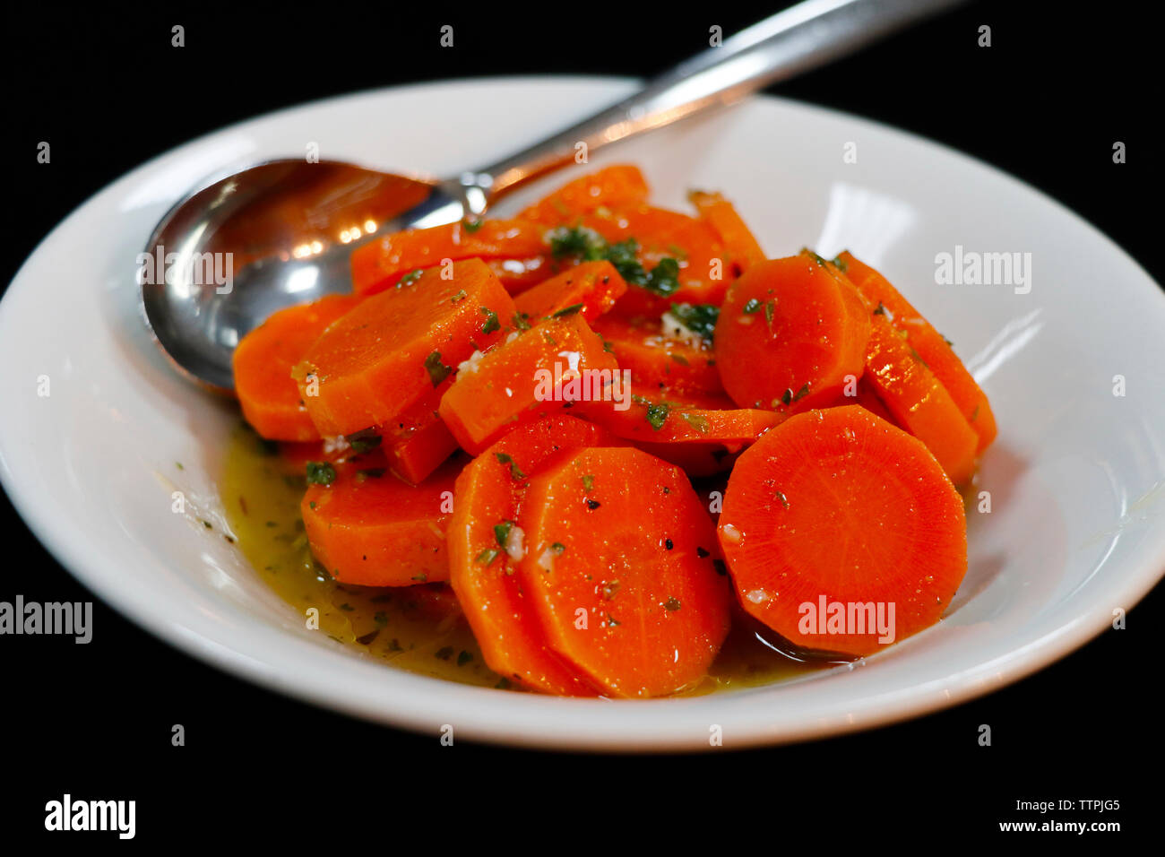 spanish pickled and marinated carrot dish, known in Spain as zanahorías