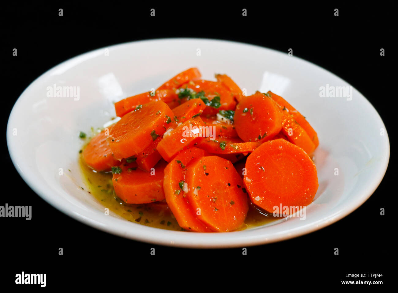 spanish pickled and marinated carrot dish, known in Spain as zanahorías