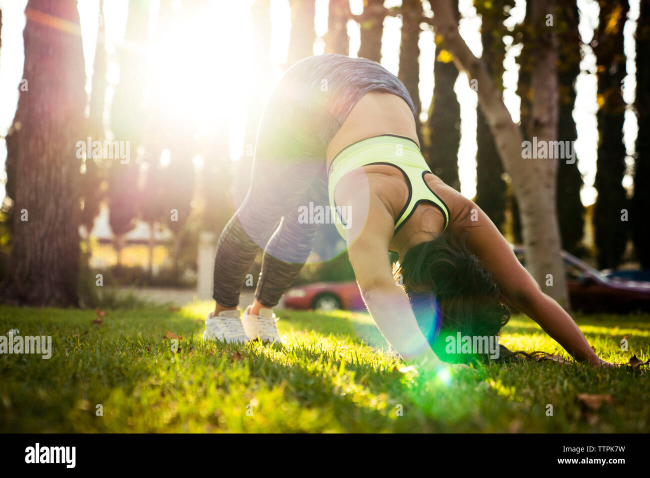 Bending position hi-res stock photography and images - Alamy