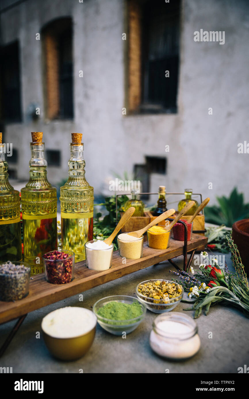 Products for home and body hi-res stock photography and images - Alamy