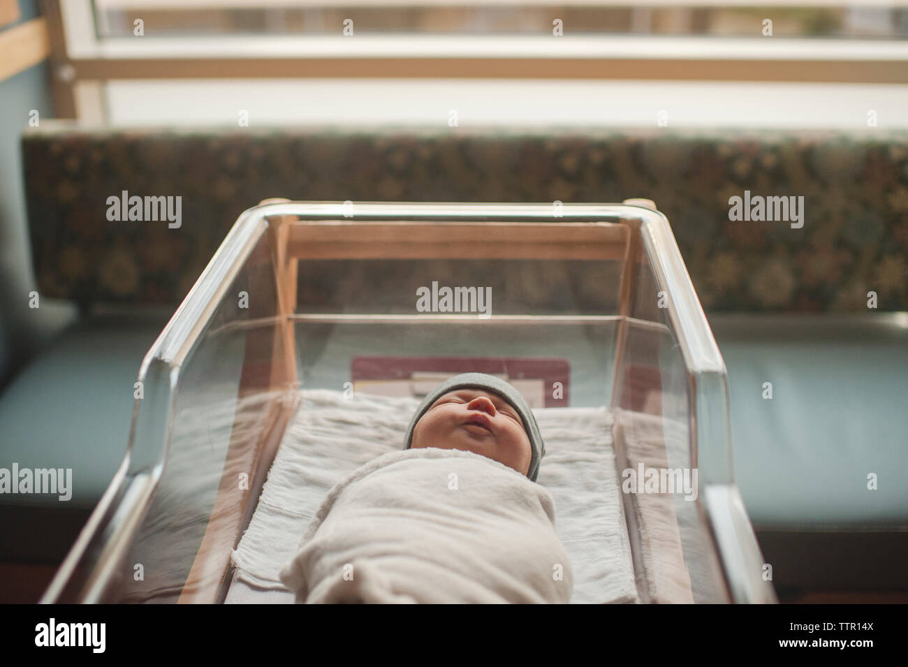 Month sleeping baby boy hi-res stock photography and images - Alamy