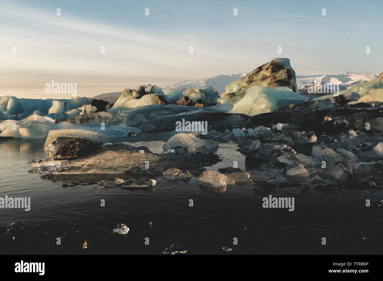 Glaciers in winter hi-res stock photography and images - Alamy