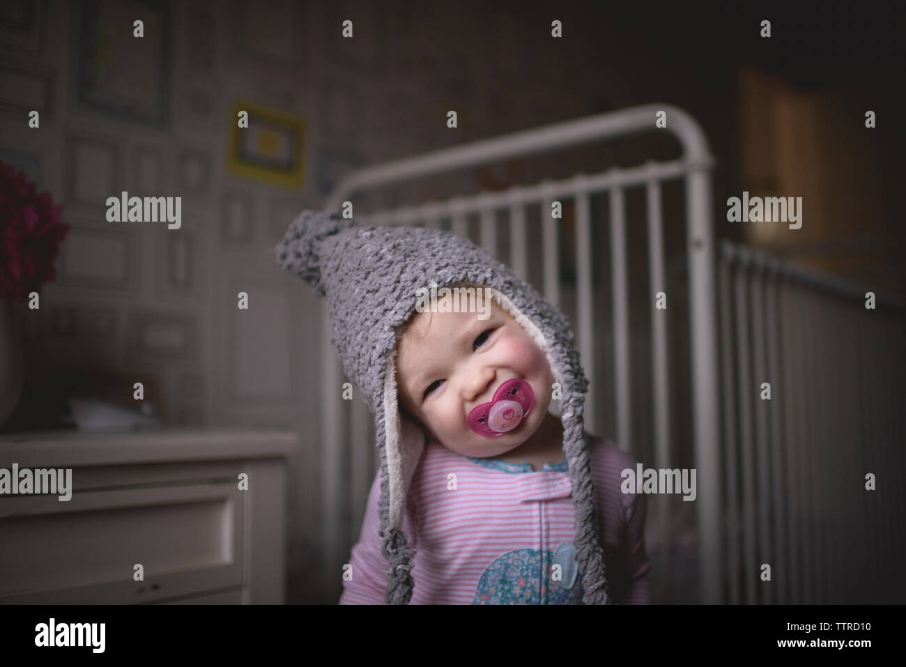 Pacifier in mouth hires stock photography and images Alamy