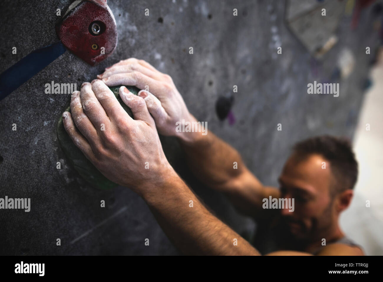 Hands Gripping Wall High Resolution Stock Photography and Images - Alamy