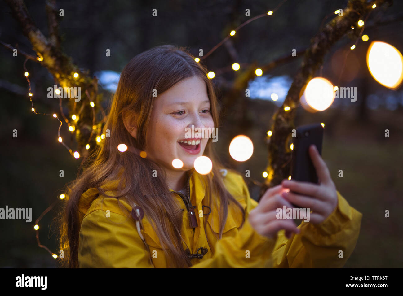 girls string lights