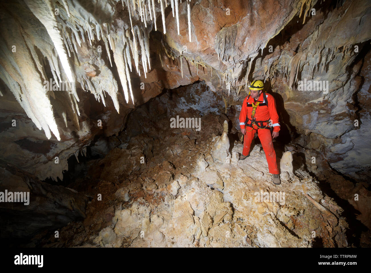 Caving in Spain Stock Photo - Alamy