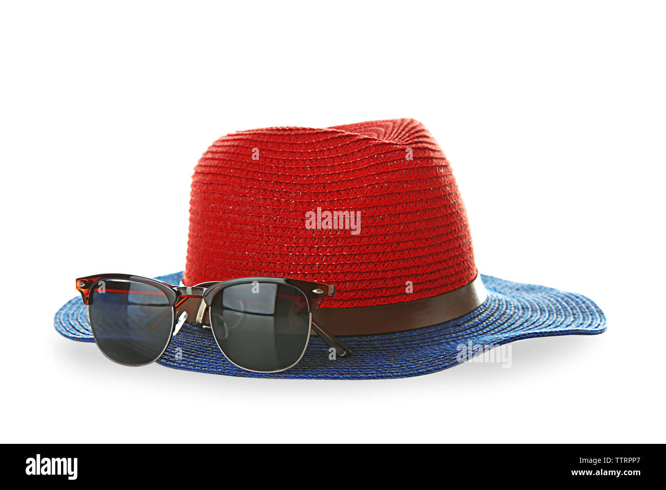 Sun protection accessories, isolated on white Stock Photo Alamy