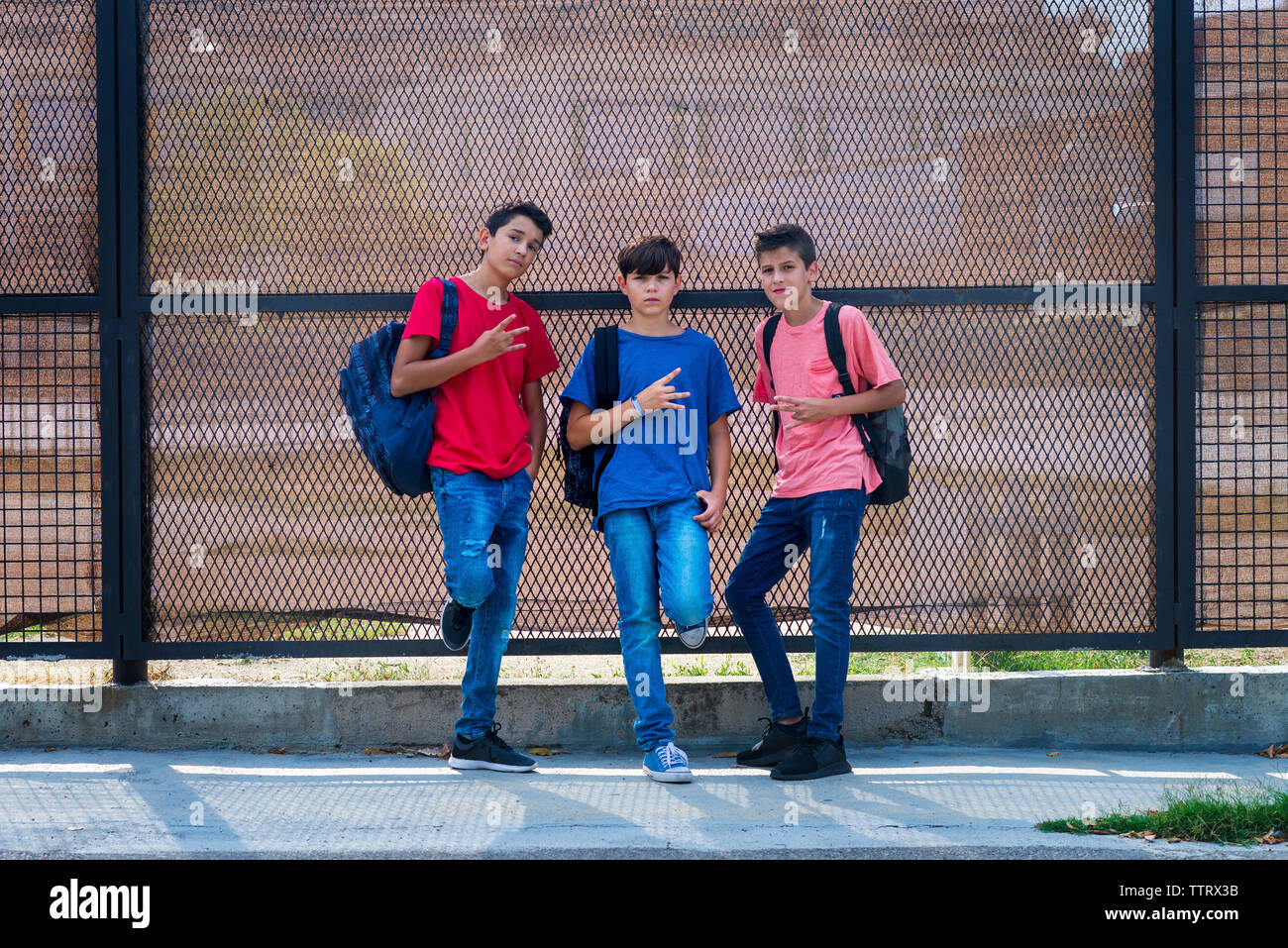 Cool people with backpacks hi-res stock photography and images - Alamy