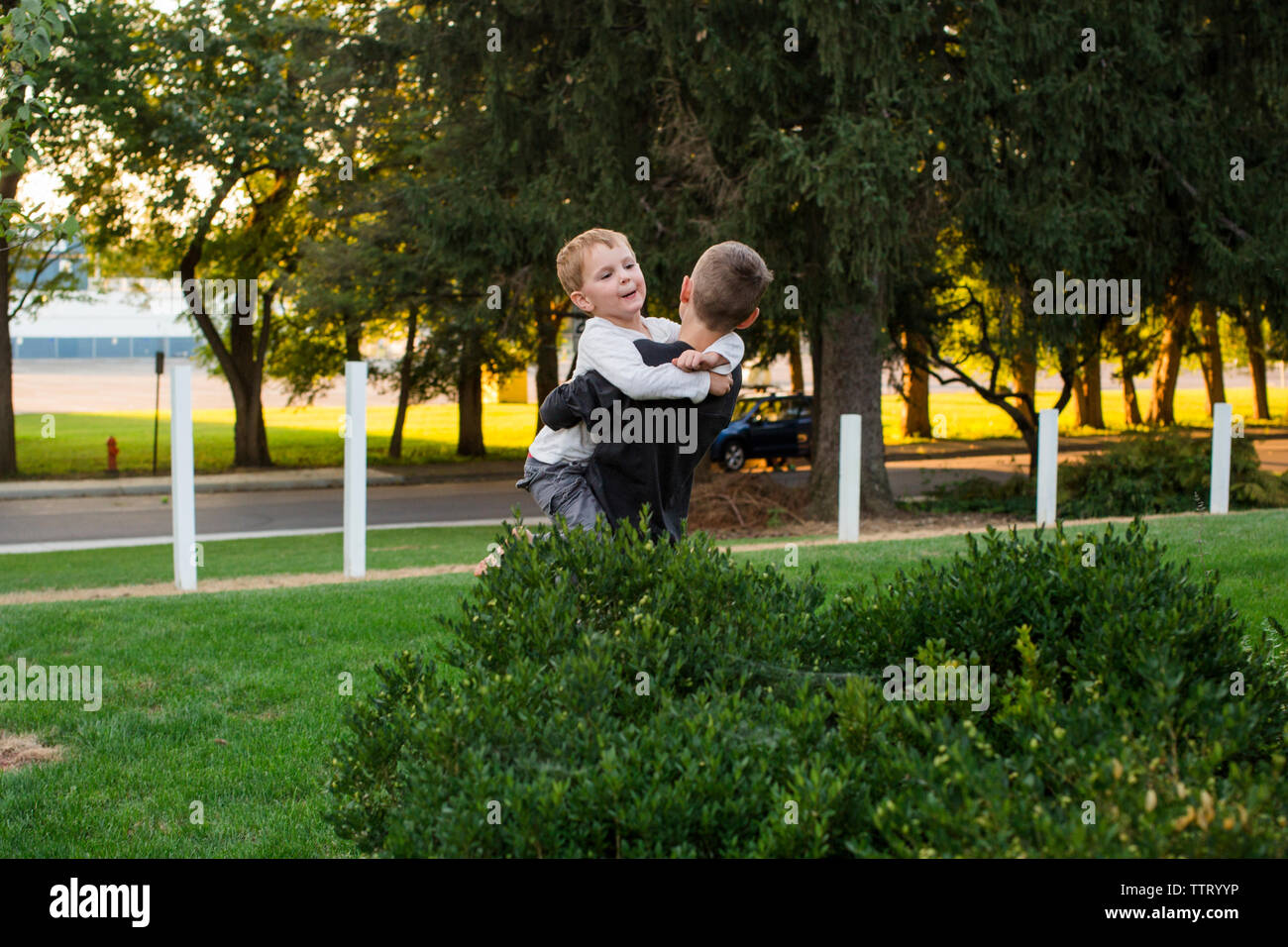 Brothers hugging hi-res stock photography and images - Page 11 - Alamy