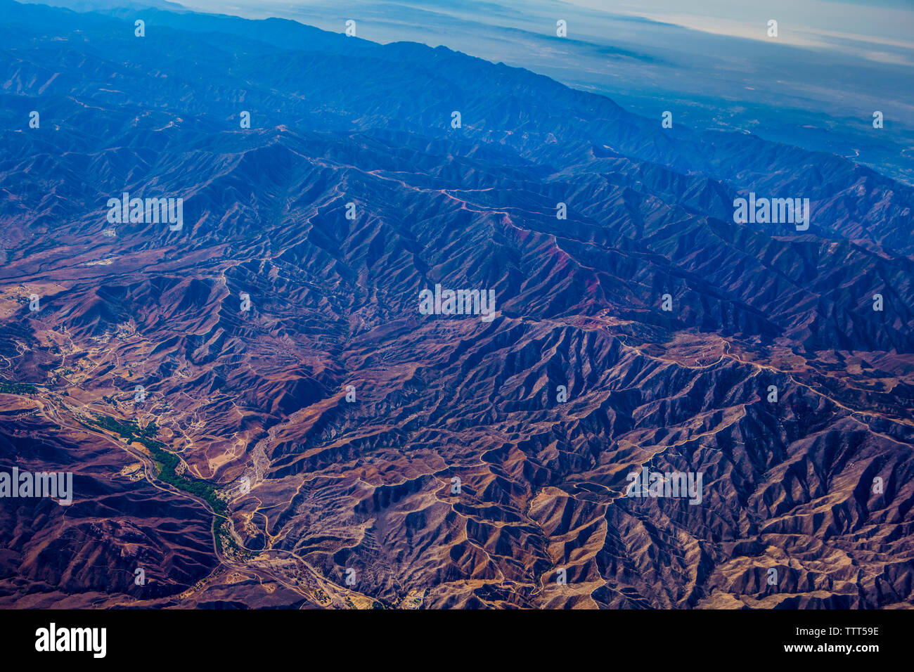 Landscape high angle view hi-res stock photography and images - Alamy